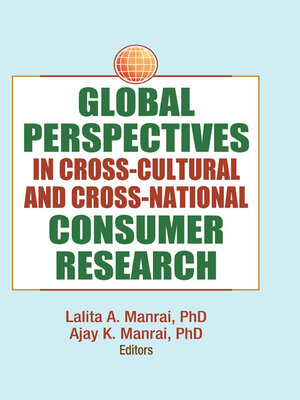 cover image of Global Perspectives in Cross-Cultural and Cross-National Consumer Research